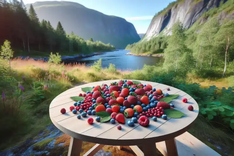 Energi i bær: naturlig drivstoff for kropp og sinn gjennom sunne mellommåltider