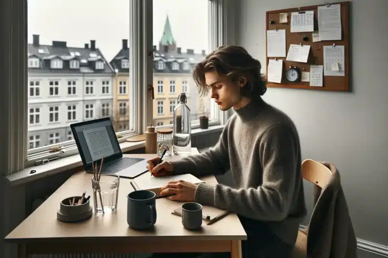 Energitilskudd for studenter: hold fokus under eksamensperioden – illustrasjon