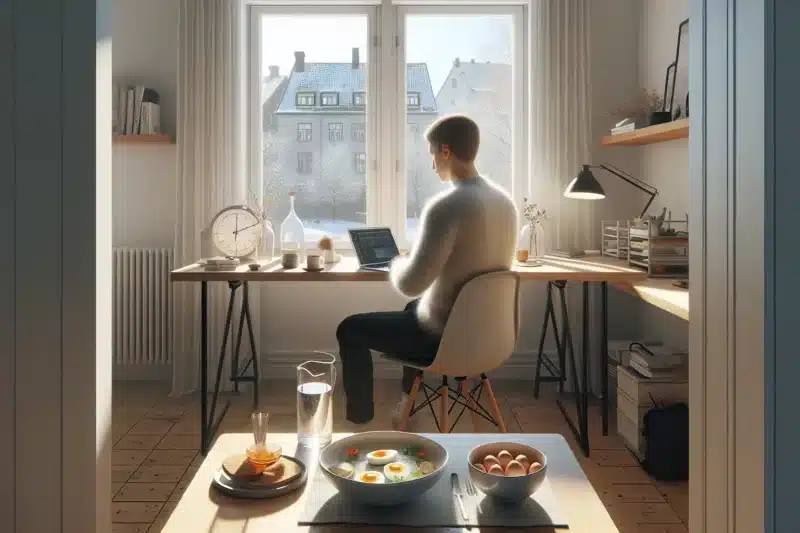 Fordeler og ulemper ved faste for energi og fokus – illustrasjon